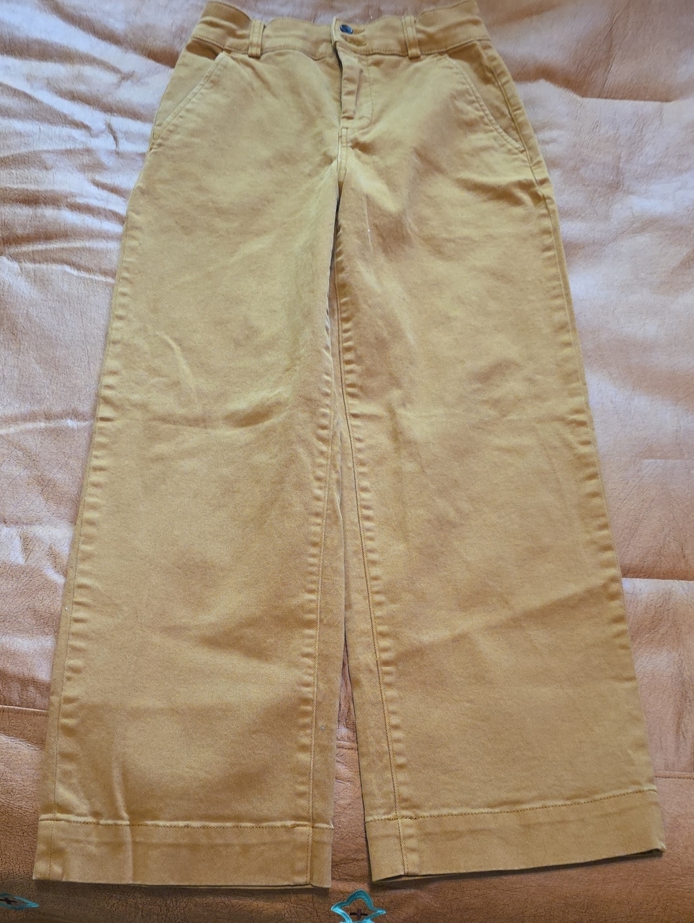 Everlane Caramel Wide-Leg Trousers